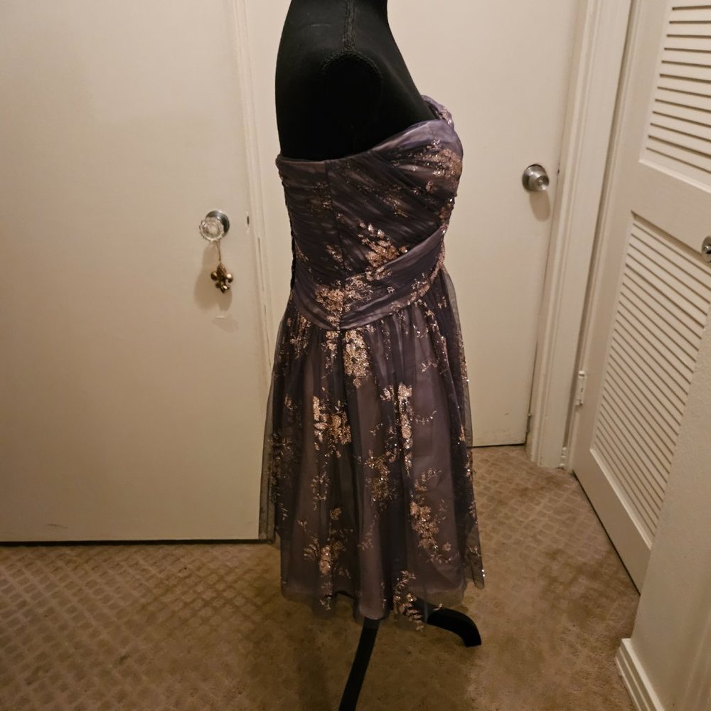 TULLE Ballerina Style Cocktail Dress Size 6. Strapless - Picture 3 of 6